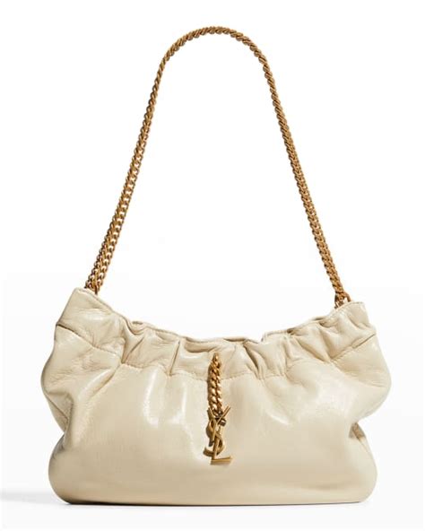 ysl pac ruched hobo bag